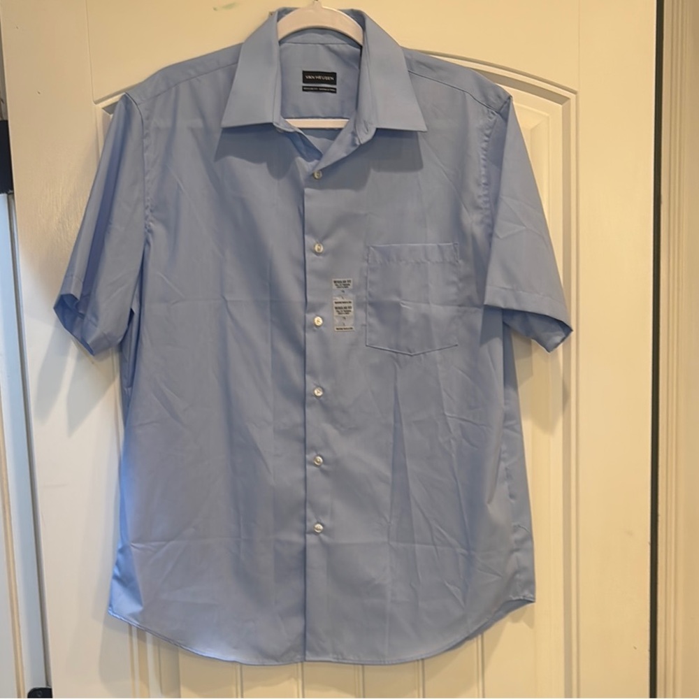 Men's Blue Dress Shirt